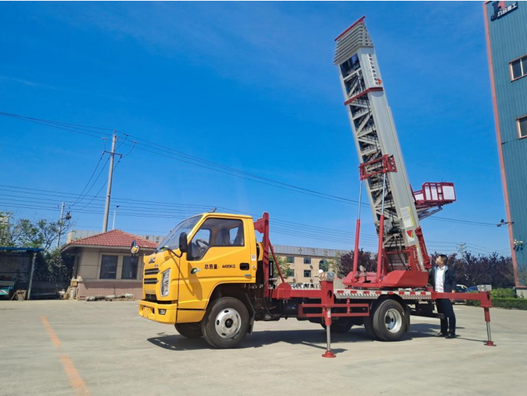 播州常年租赁32米云梯车